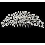 Accesoriu modern pentru decor par CA013 cu Cristale si Perle
